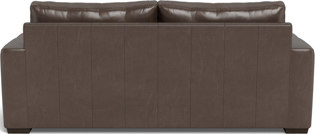 Mas Mesa 88" Deep Leather Sofa - Hudson Iron