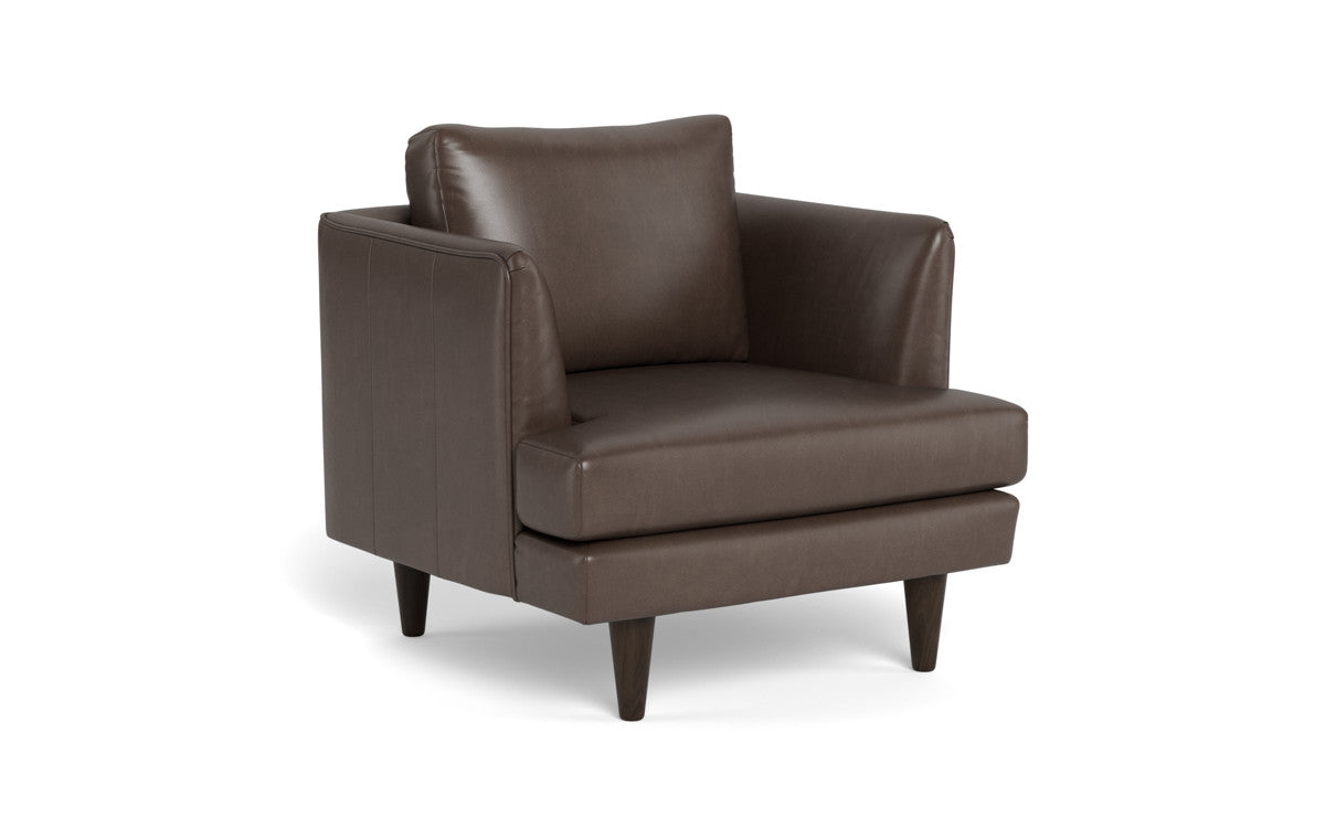 Rainey 35" Leather Arm Chair - Hudson Iron