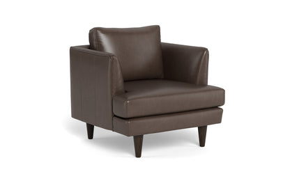 Rainey 35" Leather Arm Chair - Hudson Iron
