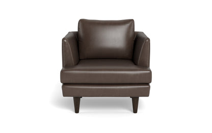 Rainey 35" Leather Arm Chair - Hudson Iron