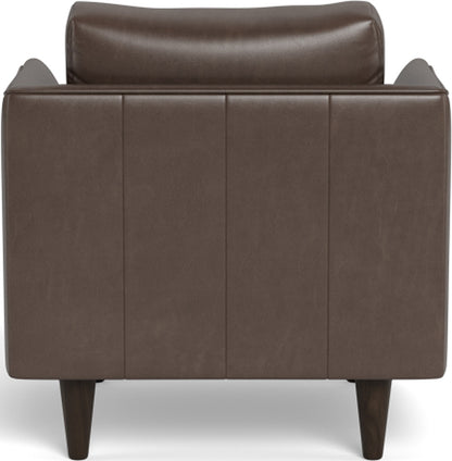 Rainey 35" Leather Arm Chair - Hudson Iron