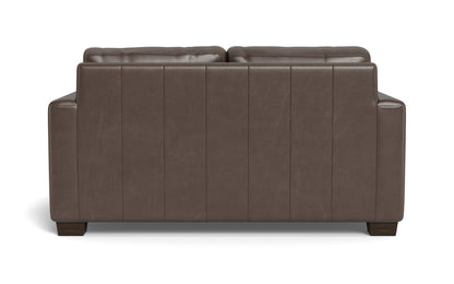Track 62" Leather Twin Sleeper - Hudson Iron