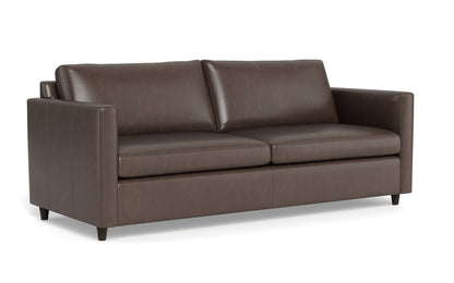 Wallace 74" Leather Untufted Queen Sleeper Sofa - Hudson Iron