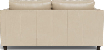 Ladybird 54" Leather Twin Sleeper - Hudson Ivory