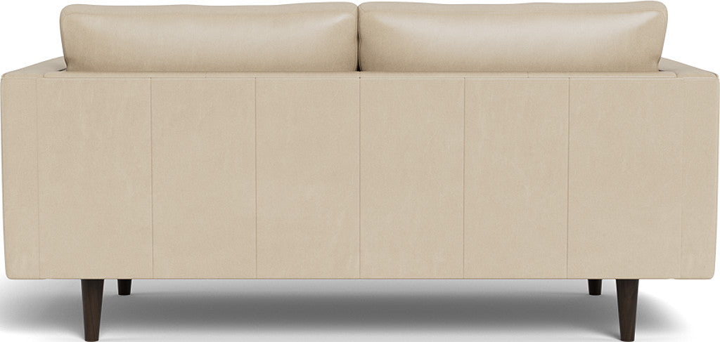 Ladybird 72" Leather Loveseat - Hudson Ivory