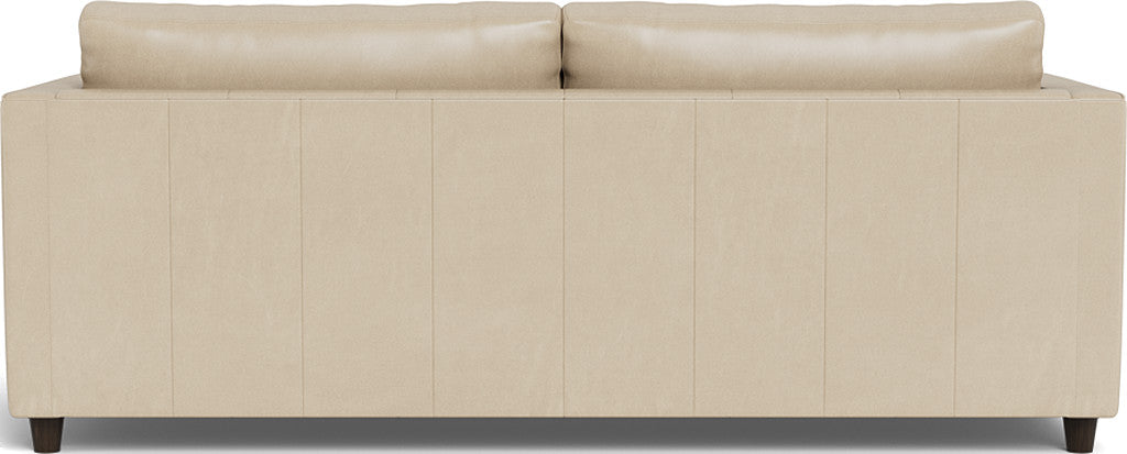 Ladybird 88" Leather Queen Sleeper - Hudson Ivory