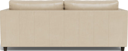 Ladybird 88" Leather Queen Sleeper - Hudson Ivory