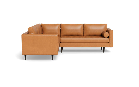 Ladybird 103" Leather Corner Sectional -