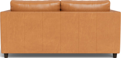 Ladybird 54" Leather Twin Sleeper - Hudson Lager