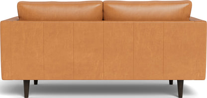 Ladybird 72" Leather Loveseat - Hudson Lager