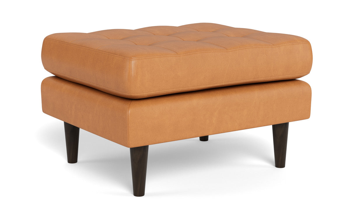 Ladybird Leather Ottoman -