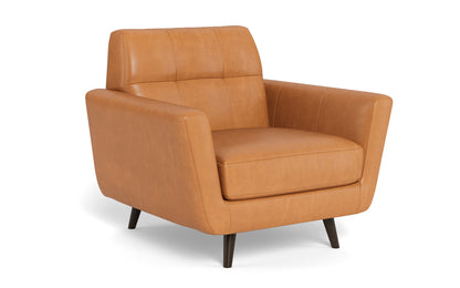 Lamar 42" Leather Arm Chair - Hudson Lager