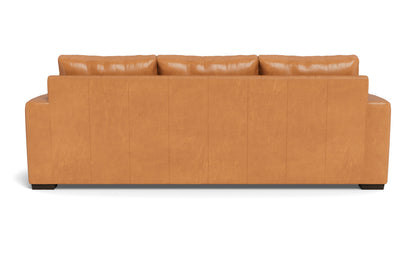 Mesa 101" Leather Estate Sofa - Hudson Lager