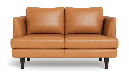 Rainey 59" Leather Loveseat -