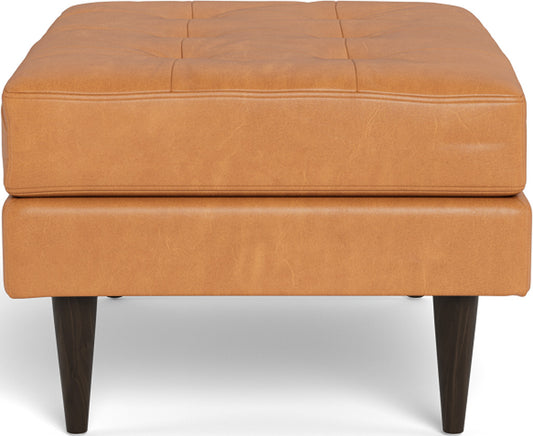 Wallace Leather Ottoman