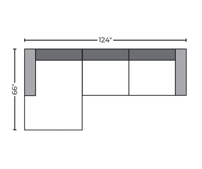 Menchaca Left Chaise Sectional