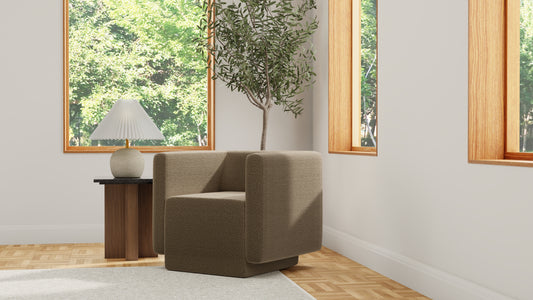 Kate Square Swivel Chair