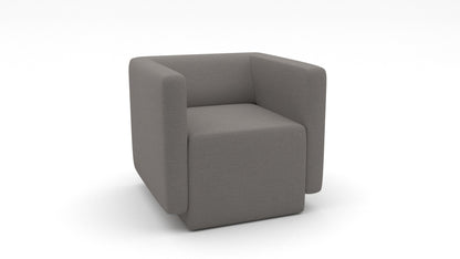 Kate Square Swivel Chair - Peyton Slate