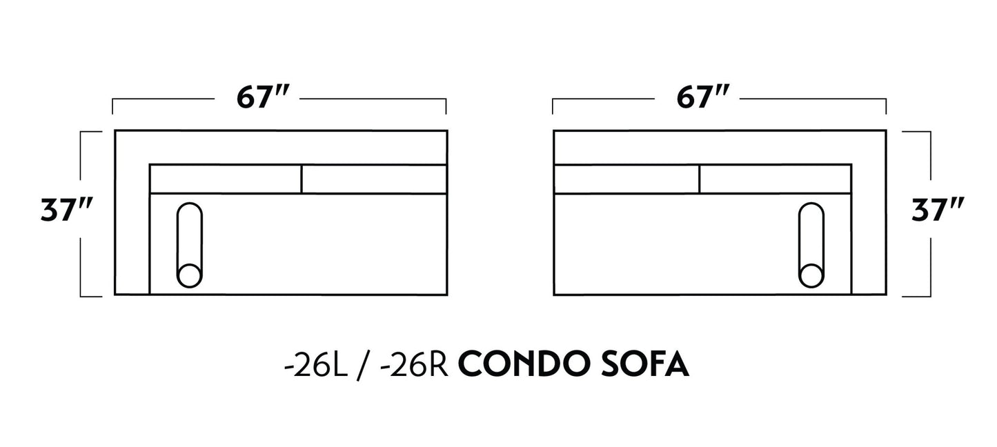 Ladybird Raf Condo Sofa