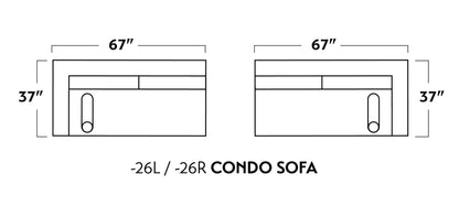 Ladybird Raf Condo Sofa