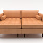 Ladybird Leather Double Chaise