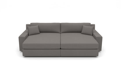 Lago Vista 120" Double Chaise - Peyton Slate