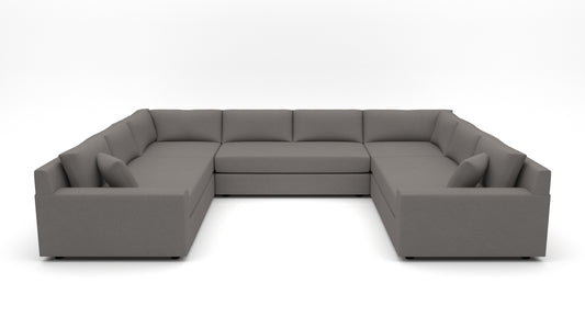 Lago Vista 172" Large U Sectional - Peyton Slate