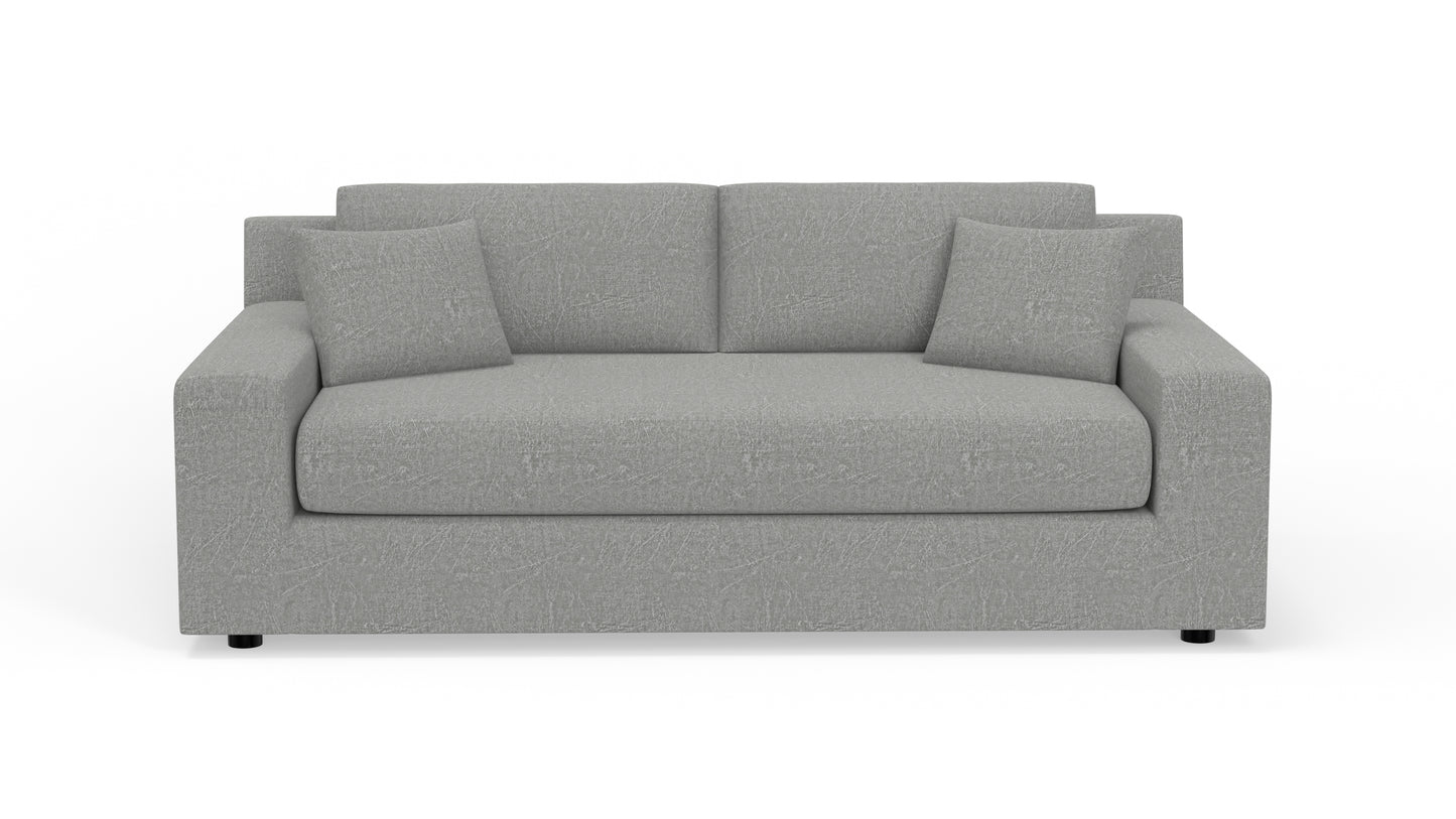 Lago Vista 92" Sofa - Nepal Pebble