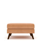 Lamar Leather Ottoman