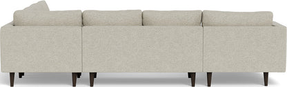 Ladybird 133" Corner Sectional with Left Chaise - Merit Dove