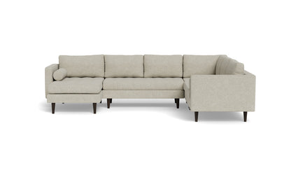 Ladybird 133" Corner Sectional with Left Chaise - Merit Dove