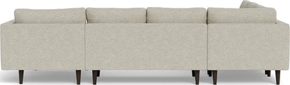 Ladybird 133" Corner Sectionals w. Right Chaise - Merit Dove