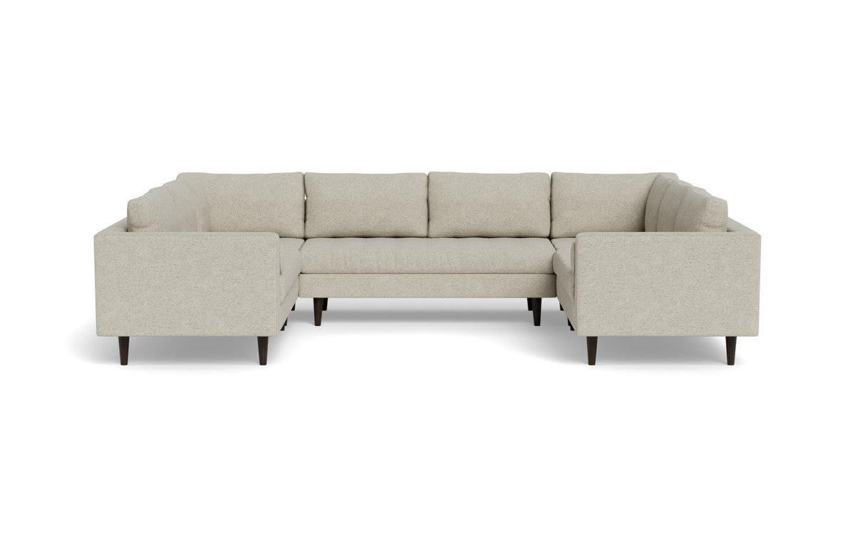 Ladybird 134" U Sectional - Merit Dove