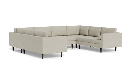 Ladybird 134" U Sectional - Merit Dove