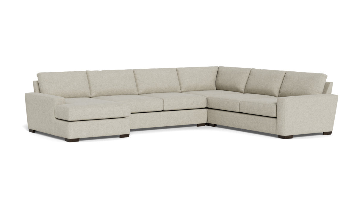 Mas Mesa 162" Deep Corner Sectionals w. Left Chaise - Merit Dove