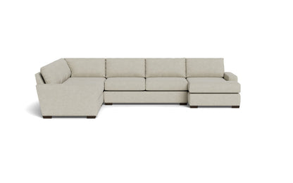 Mas Mesa 162" Deep Corner Sectionals w. Right Chaise - Merit Dove