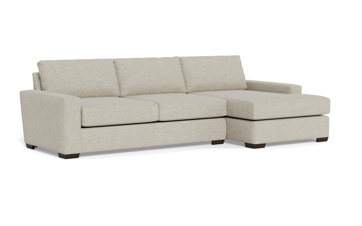 Mas Mesa 123" Deep Right Chaise Sectional - Merit Dove