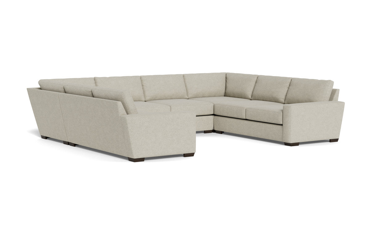 Mas Mesa 166" Deep Condo U Sectional - Merit Dove