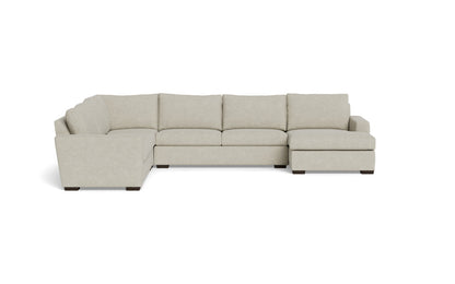 Mesa 156" Corner Sectionals w. Right Chaise - Merit Dove