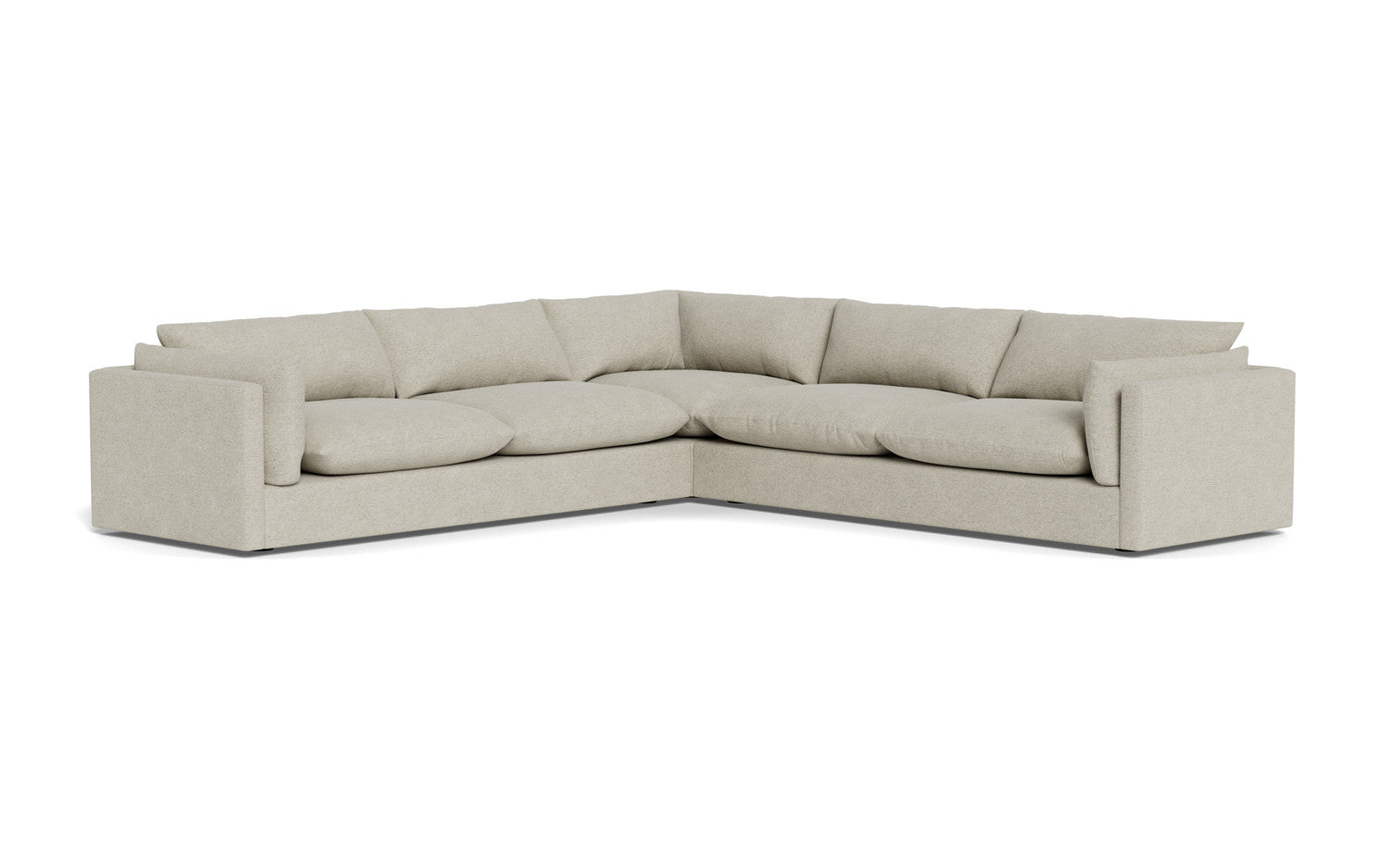 SoCo 124" Corner Sectional - Merit Dove