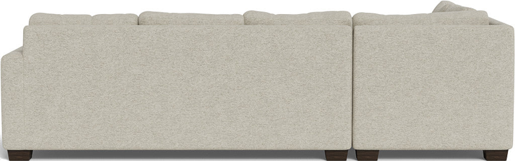 Track 121" Left Chaise Sectional - Merit Dove