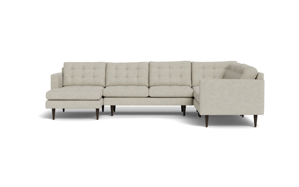 Wallace 131" Corner Sectionals w. Left Chaise - Merit Dove
