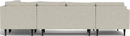 Wallace 131" Corner Sectionals w. Left Chaise - Merit Dove