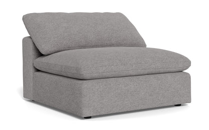 Fluffy Armless Chair - Merit Graystone