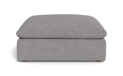 Fluffy Ottoman - Merit Graystone