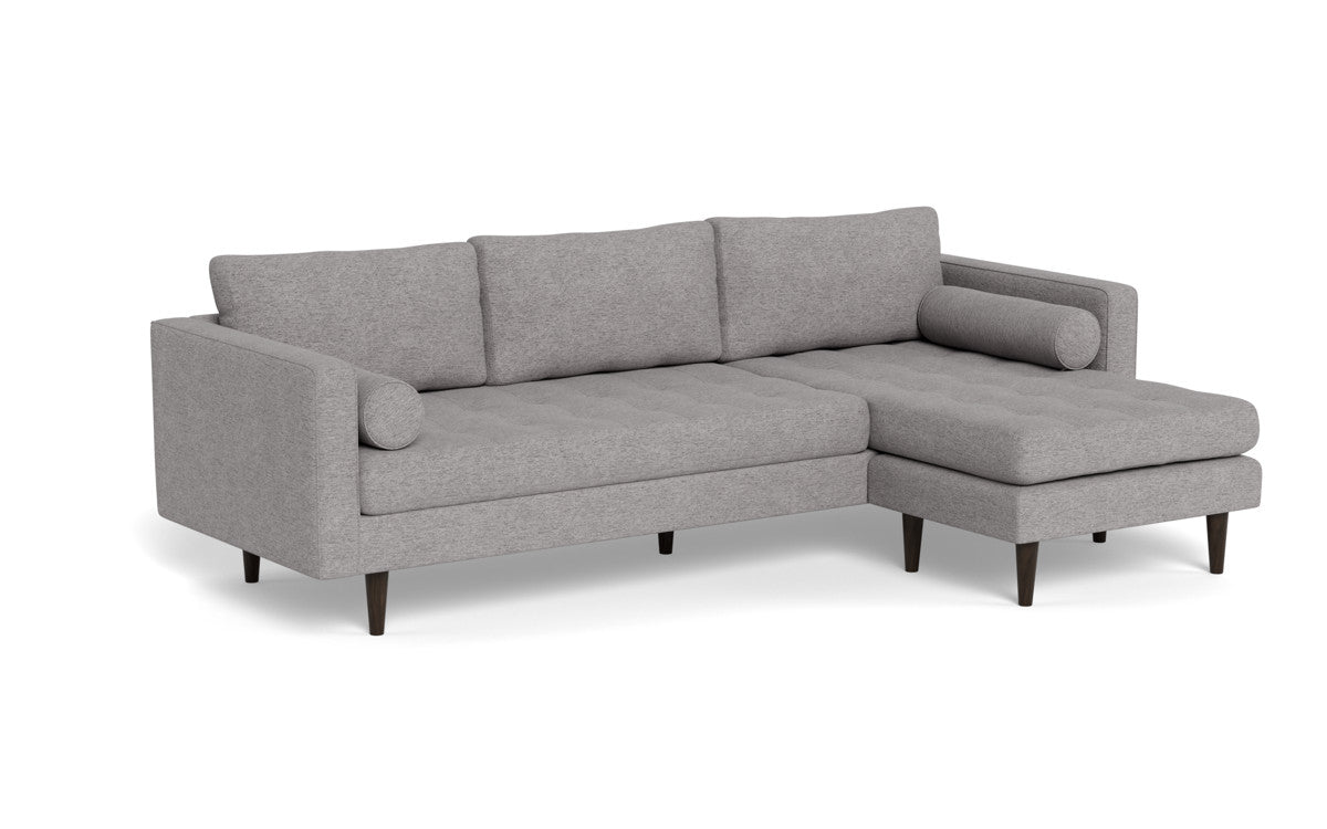 Ladybird 104" Reversible Sofa Chaise - Merit Graystone