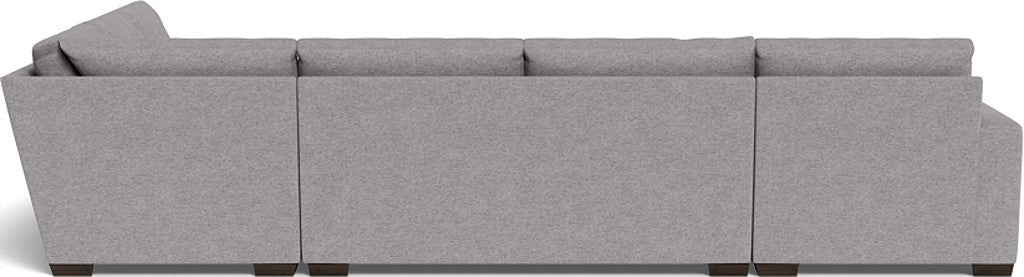 Mas Mesa 162" Deep Corner Sectionals w. Left Chaise - Merit Graystone