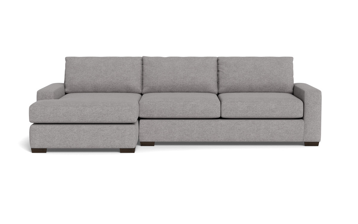 Mas Mesa 123" Deep Left Chaise Sectional - Merit Graystone