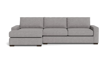 Mas Mesa 123" Deep Left Chaise Sectional - Merit Graystone