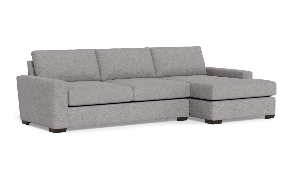 Mas Mesa 123" Deep Right Chaise Sectional - Merit Graystone